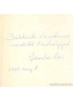 Galambosi László - Barangoló Galambosi László - Barangoló, Budapest 1987 antikvár könyv