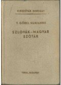 T. Gőbel Marianne - Szlovák-magyar szótár