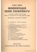 Falk Géza - Mindentudó zenei zsebkönyv