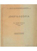 Dr. Moór Gyula - Jogfilozófia