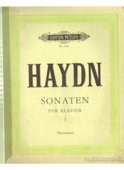 HAYDN JOSEPH - Haydn - Sonaten für klavier I. HAYDN JOSEPH - Haydn - Sonaten für klavier I., Leipzig 0 antikvár könyv