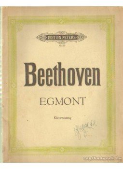 Beethoven, Ludwig von - Beethoven - Egmont klavierauszug Beethoven, Ludwig von - Beethoven - Egmont klavierauszug, Leipzig 0 antikvár könyv