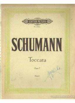Schumann, Robert - Schumann - Toccata Schumann, Robert - Schumann - Toccata, Leipzig 0 antikvár könyv