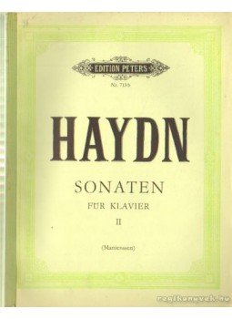HAYDN JOSEPH - Haydn - Sonaten für klavier II HAYDN JOSEPH - Haydn - Sonaten für klavier II, Leipzig 0 antikvár könyv
