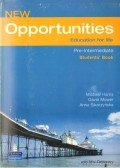 Mower, David,Sikorzynska, Anna,HARRIS,MICHAEL - New Opportunities Pre-Intermediate Students' Book
