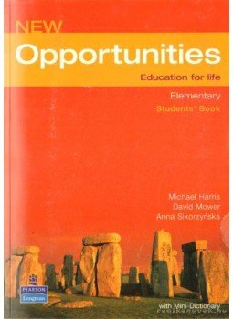 Mower, David, Sikorzynska, Anna, HARRIS,MICHAEL - New Opportunities Elementary Students' Book Mower, David, Sikorzynska, Anna, HARRIS,MICHAEL - New Opportunities Elementary Students' Book, England 2007 antikvár könyv
