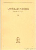 Juhász István - Levéltári füzetek Bács-Kiskun megye IX.