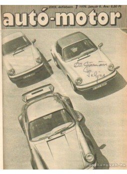 Kókai Imre (szerk.) - Autó-motor 1976. hiányos (2-24. szám) Kókai Imre (szerk.) - Autó-motor 1976. hiányos (2-24. szám), Budapest 1976 antikvár könyv