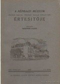 Bartucz Lajos - A Néprajzi Múzeum értesítője 1939. 2-4. szám