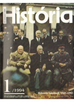 Glatz Ferenc - História 1994. (teljes) Glatz Ferenc - História 1994. (teljes), Budapest 1994 antikvár könyv