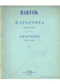 Bartók Béla - Rapszódia zongorára