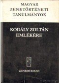 Bónis Ferenc - Magyar zenetörténeti tanulmányok