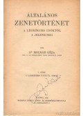 Dr. Molnár Géza - Általános zenetörténet I-II. kötet