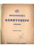 Muszorgszkij - Muszorgszkij: Könnycsepp - zongorára
