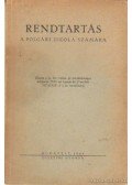- Rendtartás a polgári iskola számára