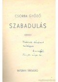 Csorba Győző - Szabadulás (dedikált)