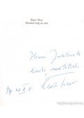 Ébert Tibor - Kérdezd meg az esőt (dedikált)