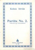 Koloss István - Partita No. 2.