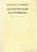 Lukács György - Az esztétikum sajátossága