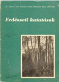 Partos Gyula (főszerk.) - Erdészeti kutatások 1959/ 6. évf.