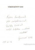 Gerencsér Miklós - Vörös Könyv 1919