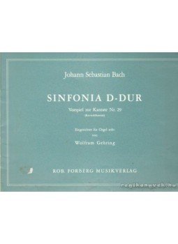 Bach, Johann Sebastian - Sinfonia D-dur Bach, Johann Sebastian - Sinfonia D-dur, Bonn 0 antikvár könyv