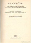 Dr. Molnár László - Szociológia  1973. (teljes)