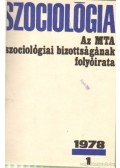 Több szerkesztő - Szociológia  1978. (teljes)