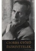 Csorba Győző - Észrevételek (dedikált)