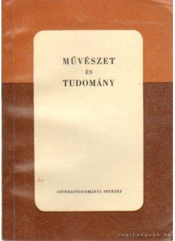  - Művészet és tudomány, Budapest 1960 antikvár könyv