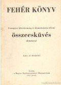  - Fehér könyv
