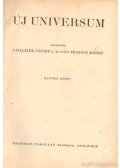 Dr. Cavallier József,Vitéz Fraknóy József - Új universum II. kötet