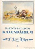 Varga Béla - Bakony-Balaton kalendárium 1995