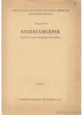 Takács Ernő - Szerszámgépek