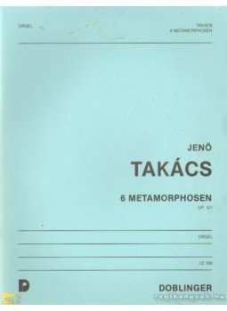 Jenő, Takács - 6 metamorphosen Jenő, Takács - 6 metamorphosen, Wien-München 0 antikvár könyv