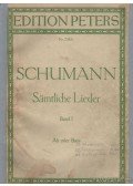 Schumann - Sämtliche Lieder Band I.