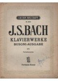 J. S. Bach - Klavierwerke Busoni-Ausgabe XVI.