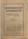 Vass Vince Dr. - Református Igehirdető 1933. február 2. szám