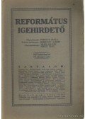 Forgács Gyula - Református Igehirdető 1927. március 3. szám