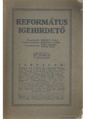 Forgács Gyula - Református Igehirdető 1927. február 2. szám