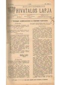 Balogh János - Biharvármegye hivatalos lapja 1911. (teljes)