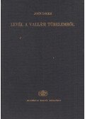 John Locke - Levél a vallási türelemről