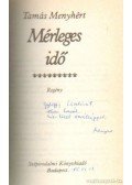 Tamás Menyhért - Mérleges idő