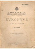 Dr. Tarnai László - A Makói M. Kir. Állami Csanád Vezér Gimnázium Évkönyve az 1941-42. tanévről
