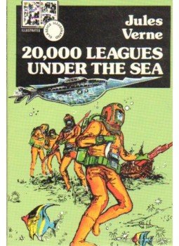 Jules Verne, Otto Binder - 20000 Leagues Under the Sea Jules Verne, Otto Binder - 20000 Leagues Under the Sea, 1981 antikvár könyv