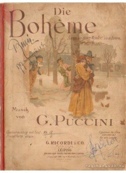 Giacomo Puccini - Die Bohéme Giacomo Puccini - Die Bohéme, Leipzig 0 antikvár könyv