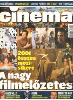 Bergendy Péter (szerk.) - Cinema 2001. (teljes) Bergendy Péter (szerk.) - Cinema 2001. (teljes), Budapest 2001 antikvár könyv