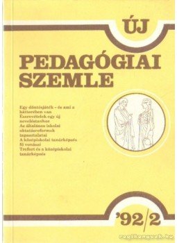 Schüttler Tamás (főszer) - Új Pedagógiai Szemle 1992/2 Schüttler Tamás (főszer) - Új Pedagógiai Szemle 1992/2, Budapest 1992 antikvár könyv