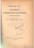 Weiner Leó - Elemző összhangzattan (funkció-tan)