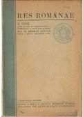 Reibner Márton dr. - Res Romane II. rész - Latin olvasó- és gyakorlókönyv a középiskolák III. és IV. osztálya számára
